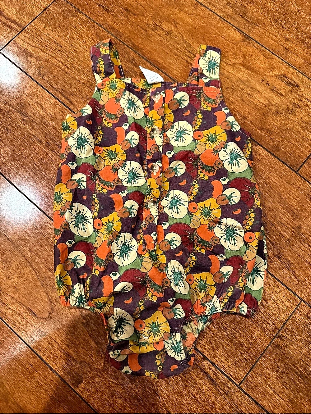 kate quinn Button Front Bubble Romper, 18-24M